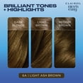 thumbnail image 6 of Clairol Nice'n Easy Permanent Hair Color Cream, 6A Light Ash Brown, Hair Dye, 1 Application, 6 of 10