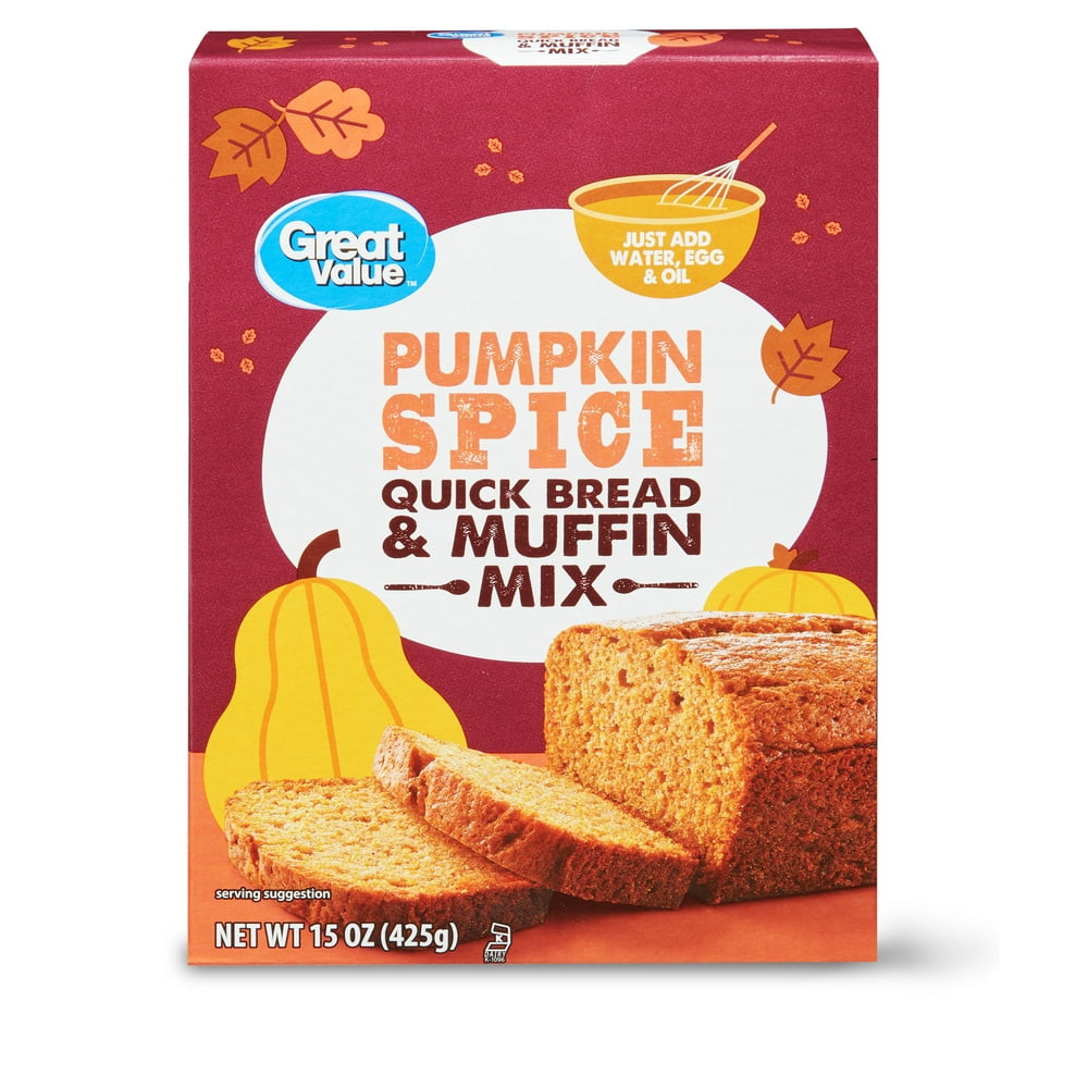 Great Value Pumpkin Spice Quick Bread