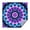 Colorful Tie Dye, variant on Colorful Cloud Star Tie Dye Pattern Square Tablecloth,Waterproof Square Table Cover,Wipeable Spillproof Washable Table Cover for Home Kitchen Party Decor 42"X42"(107x107cm)