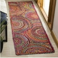 thumbnail image 4 of Indian Handmade Braided Multi Color Cotton with Natural Jute Rectangle Area Rugs ,Home Decor Carpet Size 4 x 7 Feet ( 120 cm x 210 cm ), 4 of 4