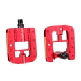 thumbnail image 3 of S SERENABLE Pédales de Vélo de Montagne Antidérapantes Légères en Alliage d'Aluminium Rouges, 3 of 9