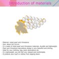 thumbnail image 3 of unbranded Dorado De Uvas Con Y Metal Para Decorar Y Bufandas, 3 of 7
