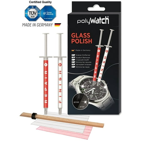 Glass Polish All Kinds Of Glass Scratch Remover/Sapphire Scratch Remover / Repair Cell Phone Screens, Removes fine, light and medium deep.., By Polywatch