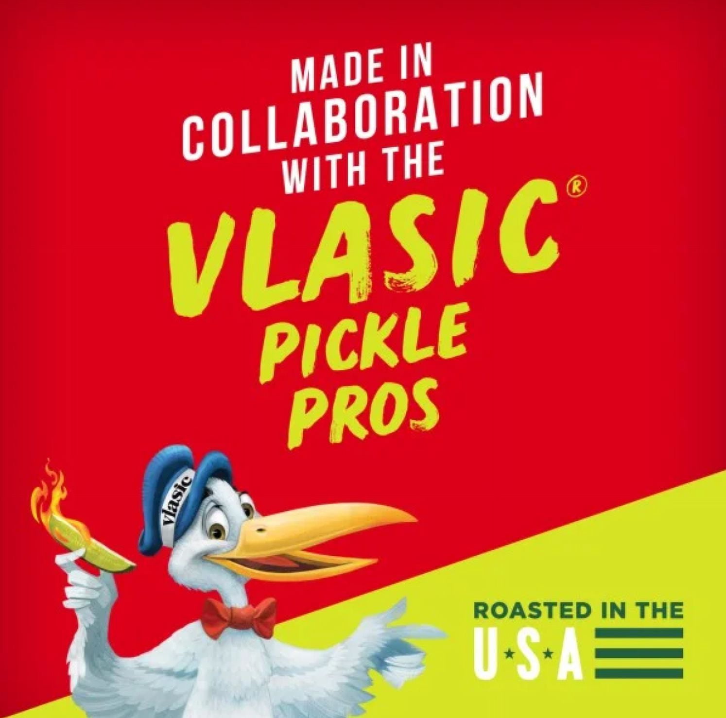 BIGS SPICY DILL PICKLE VLASIC **NEW** Sunflower Seeds, Keto Friendly Snack, 5.35 Oz. Bag (Box of 12)