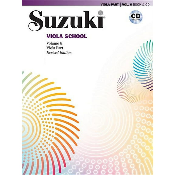 Suzuki Viola School: Suzuki Viola School, Vol 6: Viola Part, Book & CD (Paperback)