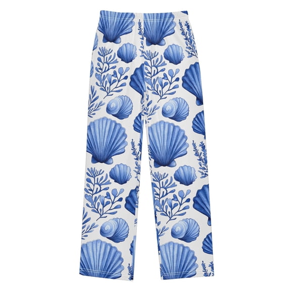 joogoo Seashells Coral Kids Pajama Pants Pj Bottoms Boy Girls Sleepwear Lounge L