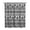boho-2116, variant on Extra Long Boho Shower Curtain 72x84 Inches - Vintage Floral & Tropical Leaves Pattern, Waterproof Bohemian Bathroom Decor with 12 Hooks, Tribal Rustic Style