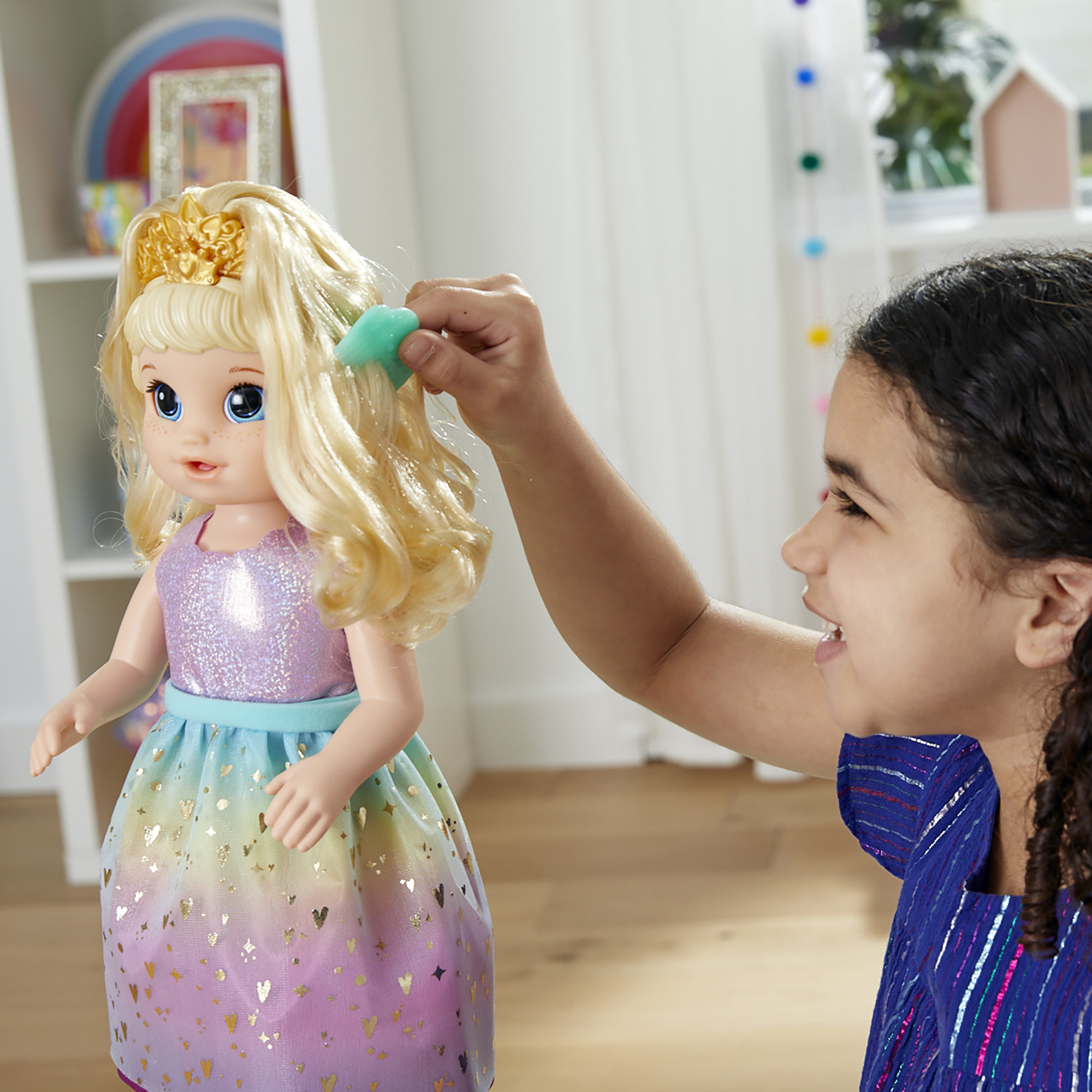 Baby Alive: Princess Ellie Grows Up! 15-Inch Doll Blonde Hair, Blue Eyes Kids Toy for Boys and Girls - image 4 of 12