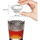 thumbnail image 3 of Bandejas para cubitos de hielo Diamond Ice Cube Reutilizable Silicona Flexible 4 cavidades Máquina para hacer hielo para enfriar cócteles de whisky, Embudo incluido, Fácil liberación, 3 of 7