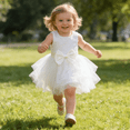 thumbnail image 3 of Younger Tree Tutu for Girl Toddler Cute Tulle Skirt with Bow Baby Dress for 6-12 Months, 3 of 8