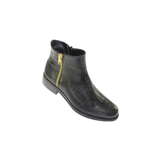 BOTA BOTIN CASUAL VESTIR LEON MUJER DAMA NEGRO YARA 3518 LEON 3518p