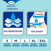 TENA Extra Disposable Pull On Underwear, Medium, 64 Ct