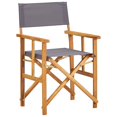 thumbnail image 1 of vidaXL Director's Chairs Solid Acacia Wood, 1 of 5
