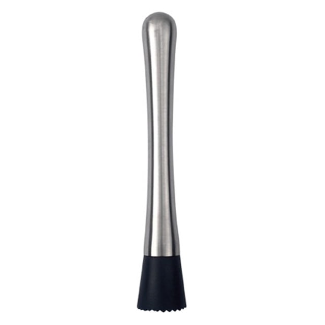 Bewildely Muddler Acero inoxidable Swizzle Stick Ice Crucher Bar Broken Ice-lolly Lemon Hammer Club Supplies Barra de herramientas 4 21cm