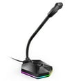 thumbnail image 3 of Micrófono para PC, micrófono para computadora RGB USB Micrófono USB Micrófono para computadora Diseño de próxima generación, 3 of 12