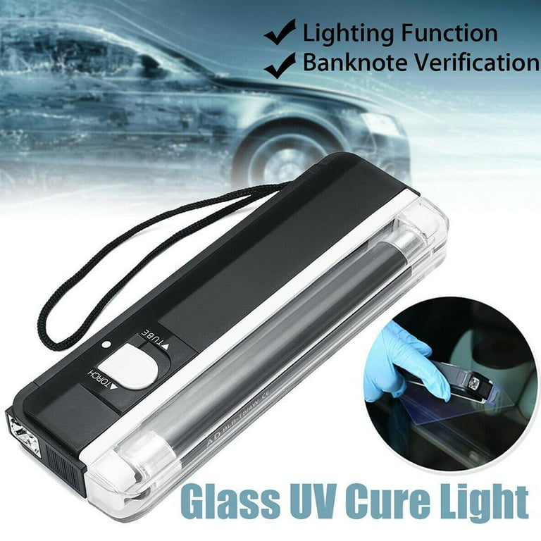 Purple Light Curing Lamp for UV Resin Auto Glass Windshield Crack
