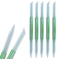 thumbnail image 1 of Juego de 5 piezas de empujador de cutículas de vidrio, limas de uñas de doble cara, limas de manicura, removedor de cutículas, 1 of 6
