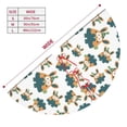 thumbnail image 3 of Sikiie Cute Bunny 30-48 inches {designName} Print Christmas Tree Skirt Snowman Xmas Tree Skirt with Edge Christmas Decorations for Holiday Party48", 3 of 7
