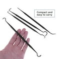 thumbnail image 1 of 4pcs Double Ended Nylon Pick Set Hunting Tool Cleaning Hook Picks Shooting Tool Maintenance Kit, 1 of 9