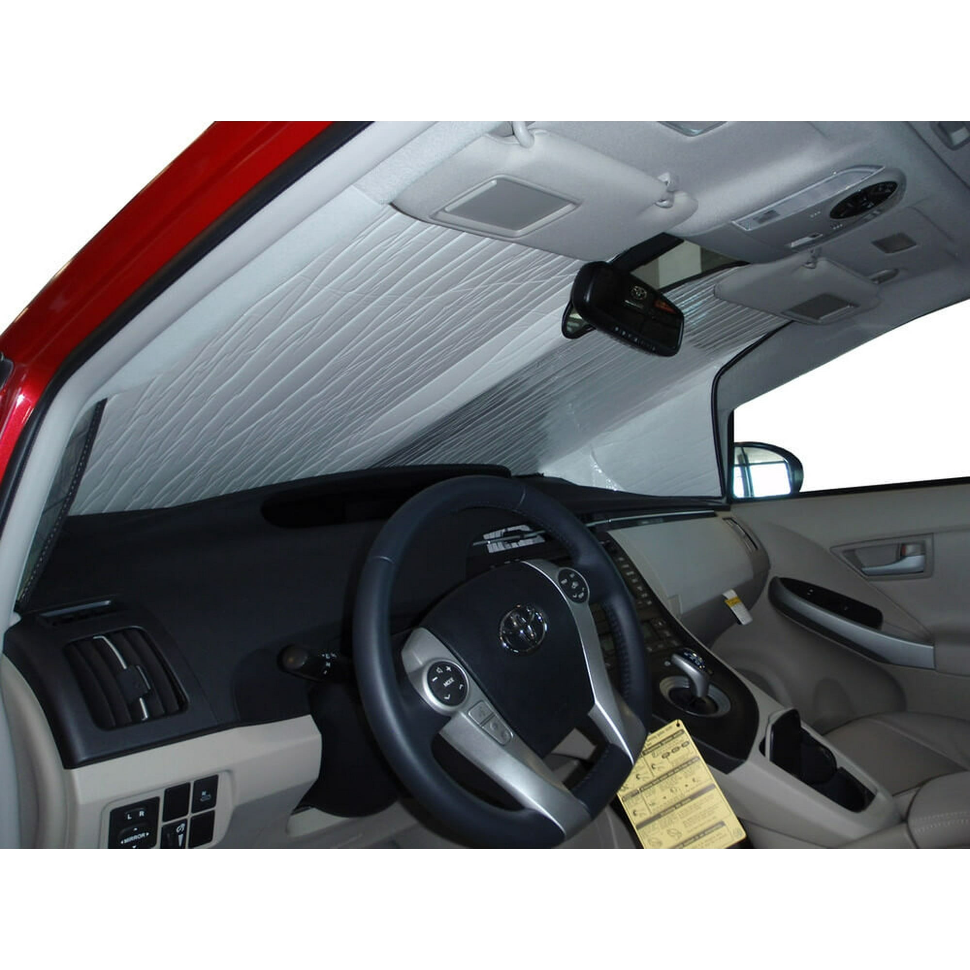 HeatShield, The Original Windshield Sun Shade, Custom-Fit for Toyota Prius  V Hatchback (5D) 2012, 2013, 2014, 2015, 2016, 2017, Silver Series -  Walmart.com