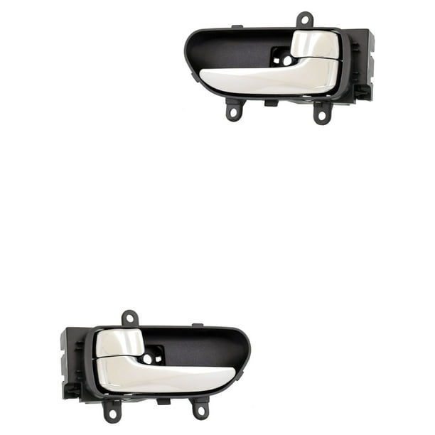 Par de Manijas de Puerta Interior HUSHAN para Nissan X-Trail 2008 al 2014 Delanteras/Traseras