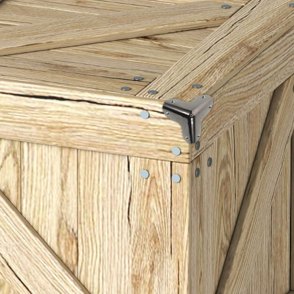 Hemobllo Metal Corner Protectors Corner Guard Table Iron DIY Enthusiasts Bag 8pcs