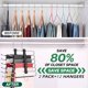 thumbnail image 5 of Perchas Ganchos para Pantalones, Perchas Plegables 6 en 1 de Acero Inoxidable, Percha de Acero Inoxidable en Forma de S, Organizadores De Almacenamiento para Pantalones Faldas Bufandas, 5 of 5