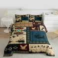 thumbnail image 2 of Homewish Country Mallard Duck Bedding Comforter Set,Ancient Aztec Boho Twin Comforter Sets,Hunting And Fishing Bedding Set For Men Women,Ultra Soft Home Decor Reversible,2-Piece, 2 of 8