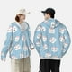 thumbnail image 4 of Fotbe Cartoon Sushi Chaqueta con Protección Solar UPF 50+ para Hombre y Mujer, Camisa con Capucha y Bolsillos-Medium, 4 of 7