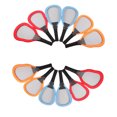 thumbnail image 2 of WHAMVOX 5Pcs Badminton Shuttlecock Blue Plastic Outdoor Play for Kids Fun, 2 of 8