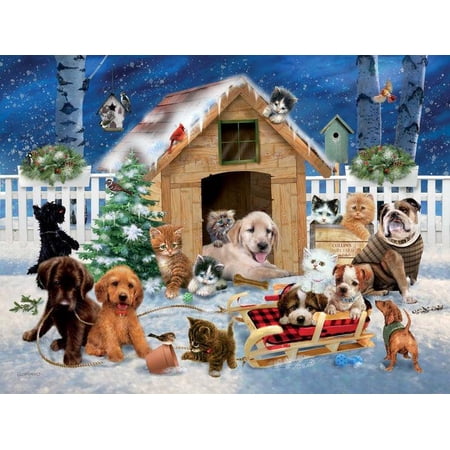 Winter Pets Jigsaw Puzzles