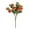Orange color, variant on LSLJS Outdoor Artificial Flowers Realistic Rose Plastic Flowers Decoration, No Fade Faux Plant Shrubs DIY Wedding Bouquet Filler Floral Picks for Home Bridal Party Valentine on Clearance