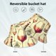 thumbnail image 2 of Balery Wine Sombreros para el sol para hombre y mujer, sombrero de pescador con UPF 50+, 2 of 6
