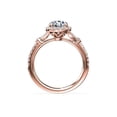 thumbnail image 2 of 1.20 Ct Round Brilliant Cut Natural Diamond Solitaire Engagement Ring for Ladies in 14K Rose Gold Size 3 (F-G/VS1) by Diamond-Capitals, 2 of 8