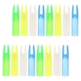 thumbnail image 4 of MOVTOTOP 16Pcs Arrow Nocks for Training Arrows with Plastic Material Blue Transparent, 4 of 7