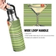 thumbnail image 4 of Yayeee 33oz Insulated Water Bottle Double Wall Stainless Steel with Flip Straw Lid, Red Martini, 4 of 7