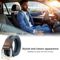 thumbnail image 4 of Canvas Belt Woven 2-Buckle Waist Band Casual Retro Waistband for Women Men Student, 4 of 6