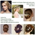 thumbnail image 6 of ATJIA 50 Pieces U-Shaped Hair Pins Kit Hair Clips Secure Hold Hair Clips for Women with Storage Box, 6 of 6