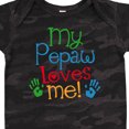 thumbnail image 4 of Inktastic My Pepaw Loves Me Grandchild Boys or Girls Baby Bodysuit, 4 of 5