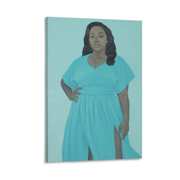 Portrait Painter Amy Sherald Painting Art Poster (32) Canvas Wall Art Poster Decorative Bedroom Modern Home Print Picture Artworks Posters 24x36inch(60x90cm)