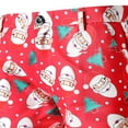 Penkiiy Men's Holiday Casual Pants Slim Fit Trousers Christmas Suit
