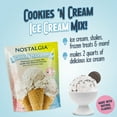 thumbnail image 2 of Nostalgia 2-Quart Homemade Premium Cookies N' Cream Ice Cream Starter Mix, 8 oz, 2 of 8