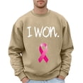 thumbnail image 1 of Men's Hoodless Sweatshirt For Everyday Casual Wear Loose Fit Printed Design Perfect For Winter Ideal With Jeans For Comfort And Style, 1 of 4