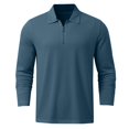 thumbnail image 5 of Hauaitttt Lightweight Mesh Zip Long Sleeve Tee for Men – Breathable Ice Silk Athletic Style Comfortable Fit and Quick Drying T Shirts plus Size Men, 5 of 5