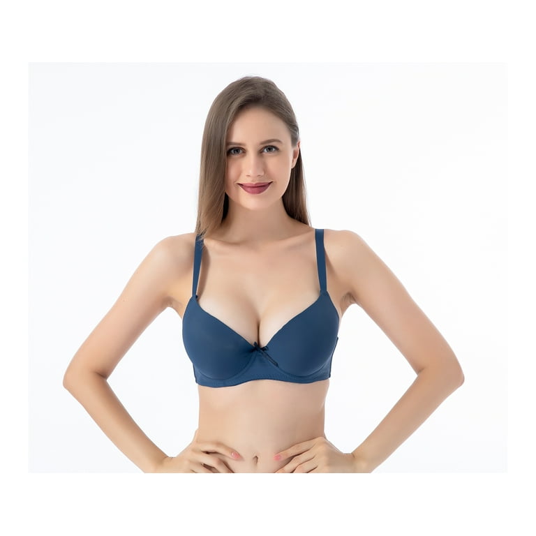 Women Bras 6 Pack of T-shirt Bra B Cup C Cup D Cup DD Cup DDD Cup 42C  (X9289) 
