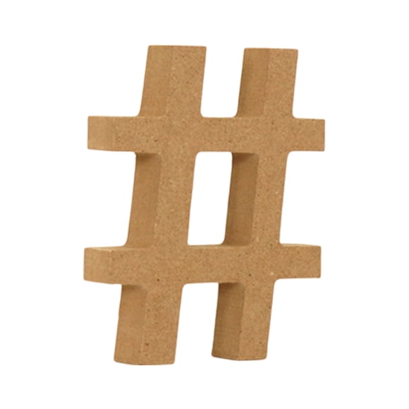 Large Unfinished MDF Wooden Alphabet Letter for Home Wall Wedding Birthday Party Standing Craft Design