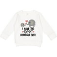 thumbnail image 2 of Inktastic Grandkids Best Grandma Ever Toddler Sweatshirt, 2 of 4