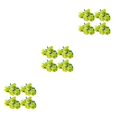 thumbnail image 3 of yingyy 1/2/3 4X Artificial Flower Faux Plant Home Decal Workmanship Multipurpose Long-lasting Exquisite Fake Flowers Wedding Decor Green 3PCS, 3 of 6