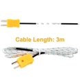 thumbnail image 2 of 5pcs K-type Thermocouple Sensor Probes 3metre, Sensor Probe, 2 of 5