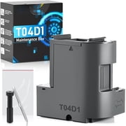 T04D1 Maintenance Box for EcoTank ET-15000 ET-3760 ET-3850 ET-4850 ET-4760 ET-3750, Compatible Replacement for E Pson T04D100 Ink Maintenance Box ET15000 ET-4750 ET-3830 ET-3843 ET-5150 Printer
